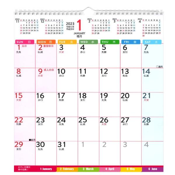 2023年分Supracing シュプレーシング 壁掛けカレンダー 2023年 カレンダー ６か月ひ...
