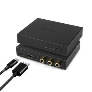 SMSL PS100 デジタルアナログオーディオコンバーター USB/Bluetooth/光/同軸/HDMI ARC入力ステレオ L/R R｜haru-online