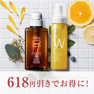 haru（ハル） haru 100%天然由来の“泡”洗顔！ ダブルスキンフォーム
