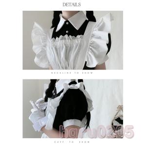 メイド服 ロング コスプレ ハロウィン衣装 長...の詳細画像2