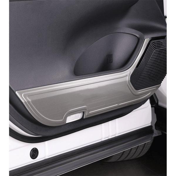 新型ハリアー ドアプロテクター ハリアー80系 アクセサリー カスタム パーツ 金属ドアプロテクター...