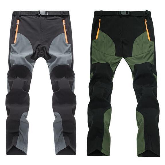 トレッキングパンツ 春秋 メンズ アウトドアウェア 薄い ロングパンツ 登山ズボン 作業用 防水 撥...