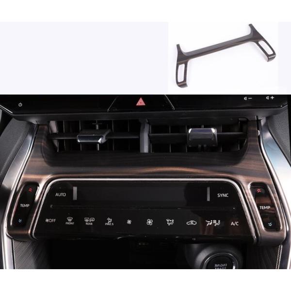 ハリアー80系 吹き出し口カバー アクセサリー 新型ハリアー 木目調 インテリアパネル　吹き出し口ガ...