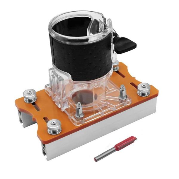 トリマーツール 木材 電動 ハンドラミネー ト彫刻機 2in1 スロッティング トリミング フライス...