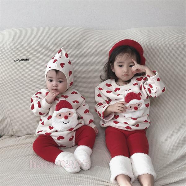 ベビー服 クリスマス 衣装 ロンパース 赤ちゃん サンタ 可愛い サンタクロース 幼児 男の子 女の...