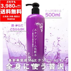 エクソソーム 化粧水 500ml 〈顔・からだ用〉　｜haruauc