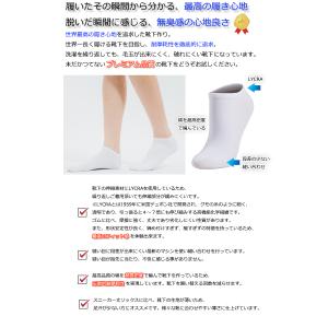 消臭 靴下 スニーカー丈ソックス(薄型) 足の...の詳細画像1