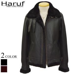 Haruf ムートンジャケット レザージャケット ライダース Haruf ムートンジャケット レザージャケット ライダース