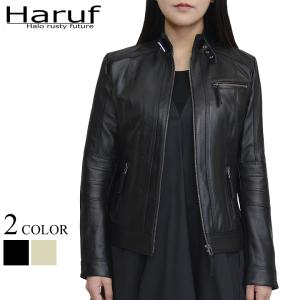Haruf レザーコート トレンチコート ロングコート レディース 本