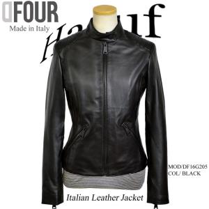 Haruf（ハルフ） 革ジャン ダブルライダースジャケット レザー