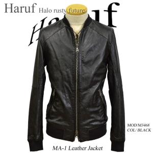 Haruf（ハルフ） 本革 レザージャケット 革ジャン メンズ 本革レザー
