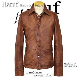 レザージャケット メンズ 本革 ラムレザージャケット 革ジャン シングル ラムレザー シャツジャケット 革 皮 ジャケット シンプル おしゃれ 秋冬 ブランド