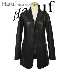 Haruf レザーコート トレンチコート ロングコート レディース 本