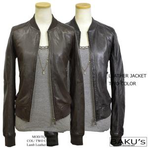 MA-1 スタジャン レザージャケット レディース 革ジャン