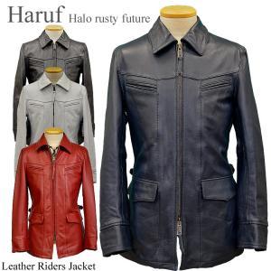 Haruf レザーカーコート レザーカバーオール レザージャケット