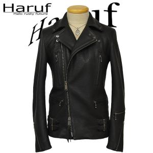 Haruf ムートンジャケット レザージャケット ライダース