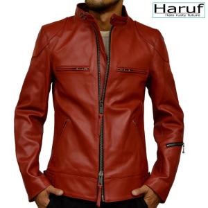 極美品✨ CLUB GREEDY シングルライダース L 本革 レザー 赤/黒 極美品