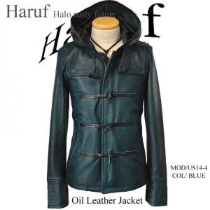 FUGA フード付きダブルライダースコーティングベストパーカー JOHNNY WOLF 革ジャン ライダース CASCADE-HVY SHEEP(ジョニー