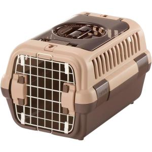 リッチェル キャンピングキャリーダブルドア 小型犬・猫用 ダーク