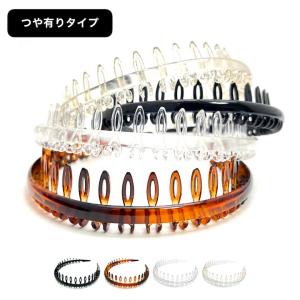 カチューシャ 男女兼用 コーム付き メンズ レ...の詳細画像4