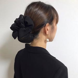 シニヨンバレッタ バレッタ 大きめ シニヨン ...の詳細画像2
