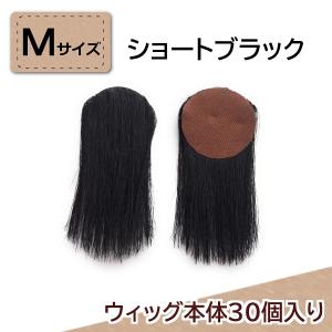 男性　円形脱毛症　隠し方　部分 ウィッグ　エクステ　つけ毛　Mサイズ