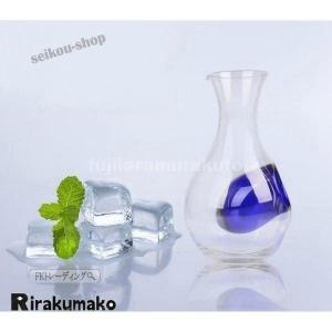 期間限定セール 徳利 酒器 冷酒 ガラス製 氷...の詳細画像3