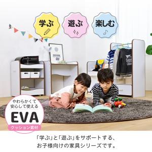 ◆ソフトエッジで安全なキッズ 子供用 ハンガー...の詳細画像1