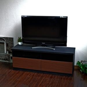 テレビ台 ★ ローボード 105cm幅 TV台 テレビラック テレビボード ブラック