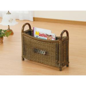 今枝商店 ラタン 籐 マガジンラック R266B