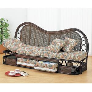 籐製　ソファ palette-life_nrs-501b