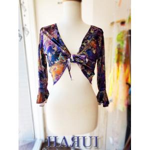 新入荷 ベリーダンス ペイズリー柄 チョリ トップス