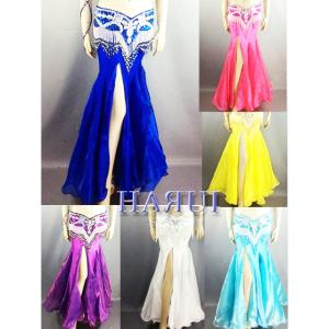 ベリーダンス シフォン マーメイド Aライン スカート