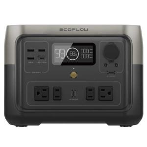 EcoFlow エコフロー ポータブル電源 RIVER 2 Max 6倍長寿命 512Wh 大容量 60分満充電