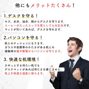デスクマット マウスパッド 大型 おしゃれ オ...の詳細画像3