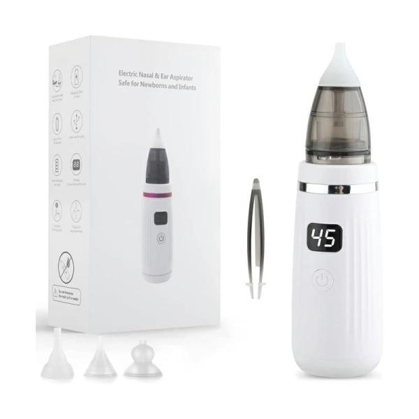 鼻水吸引器 電動鼻水吸引器 電動 鼻吸い器 鼻水 ノズル チューブ 電動鼻吸い器 赤ちゃん 新生児 ...