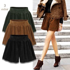 ボトムス ショート パンツ ホット パンツ ワイド レッグ