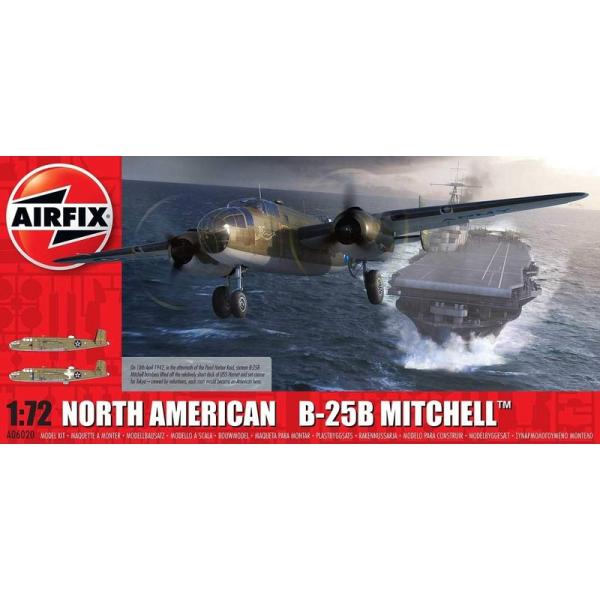 エアフィックス 1/72 アメリカ海軍 ノースアメリカン B-25B ミッチェル ドーリットル空襲 ...