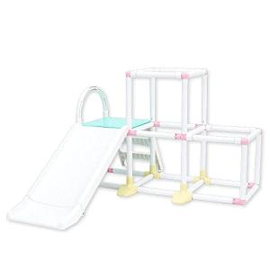 ジャングルジム 室内 折りたたみ 滑り台 野中製作所 1.5歳 プレイジム