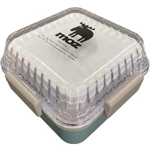 モズ スゥェーデン moz クリアランチボックス スクエア グリーン