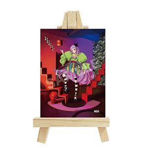 シーエスフロント Artiswitch ミニイラストキャンバス 01 ニーナ キャンバス地 木材製