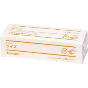＜2ケース単位注文特別価格＞タウパー ライズ S ペーパータオル 200枚×42束 日本製紙クレシア