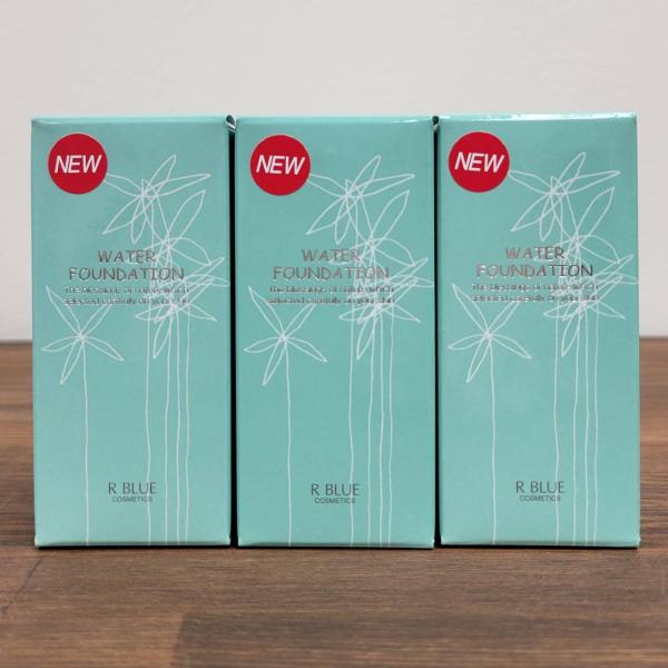 レクティ ウォーターファンデーション 30ml×3個　W2 ベージュ 自然な肌色 水溶性ファンデーシ...