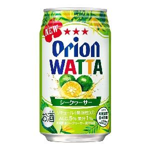 オリオンビール　酎ハイ　WATTA (ワッタ)　シークヮーサー 　5％ 　350ml×24本　１ケー...