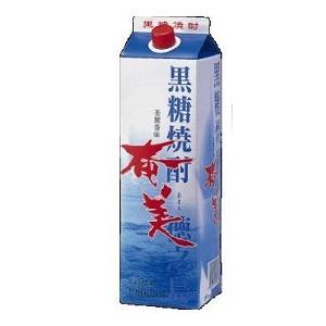 奄美　黒糖焼酎　徳之島　奄美酒類　奄美　あまみ　25度　1800ml　紙パック