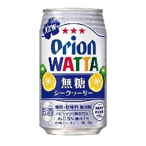 オリオンビール　酎ハイ　WATTA (ワッタ)　 無糖 シークヮーサー　5％ 　350ml×24本　...