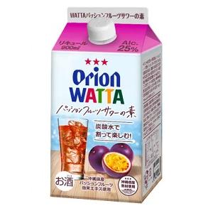 オリオンビール　WATTA　（ワッタ）　パッションフルーツサワー　900ml　6本入り　1ケース