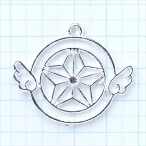 レジン空枠 ホワイトシルバー 1枚 ts28 ...の詳細画像1