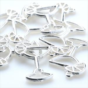 レジン空枠 ホワイトシルバー 1枚 ts31 ...の詳細画像4