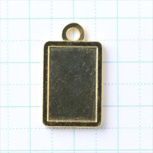 ミール皿 1枚 長方形 両面 g14 ゴールド...の詳細画像1